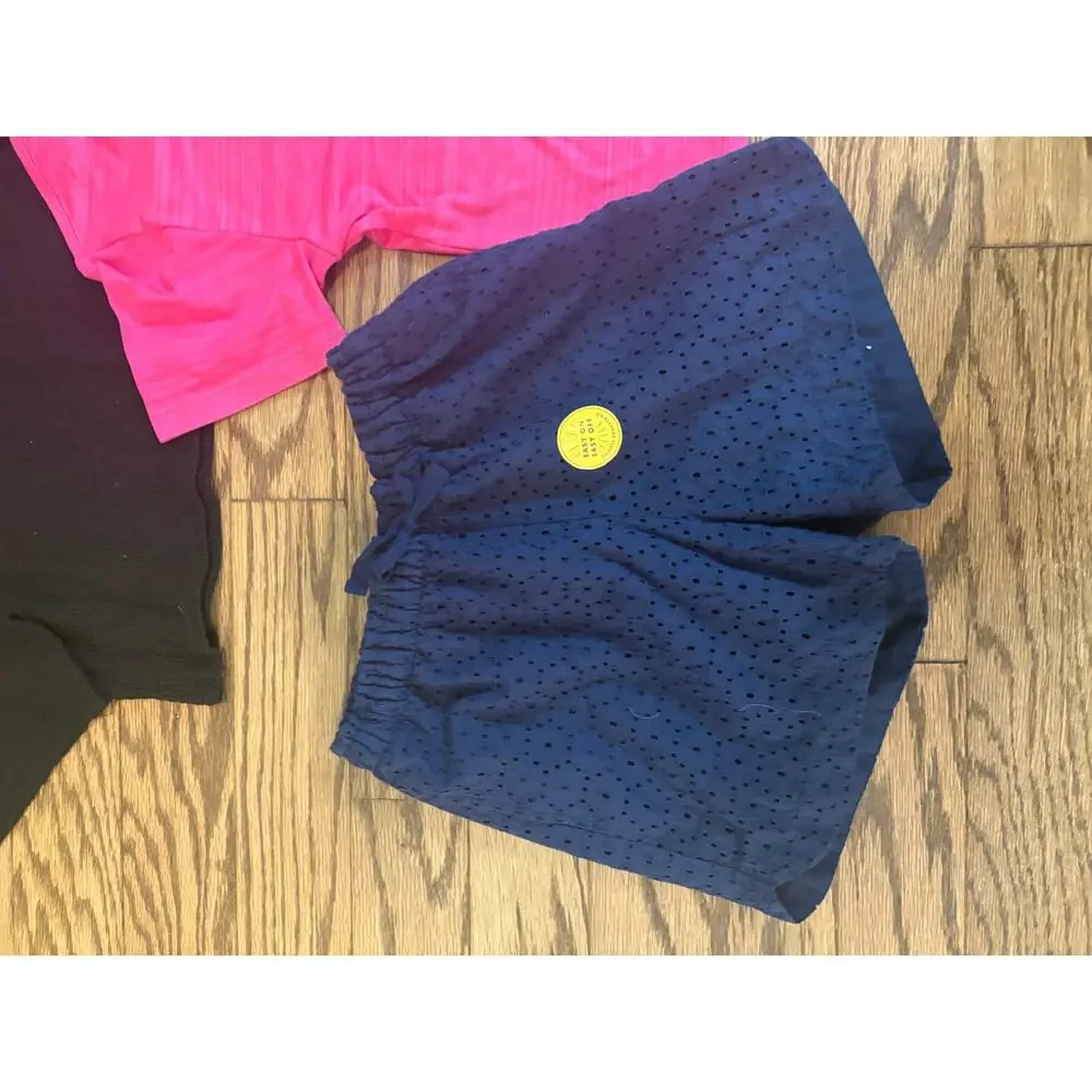 Girls Lot Reebok Cat Jack Wonder Nation Shorts Long Sleeve/Short Sleeve Sz Large